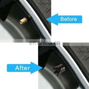 New Royal Crown Valve Stem Caps Universal Tire Wheel Valve Caps for Car, Motorcycle ,Bike and Bicycle thumbnail-5