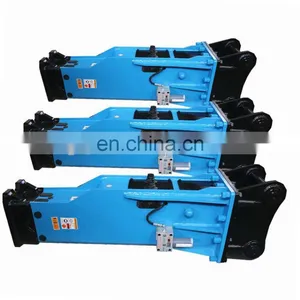 High Quality 165Mm Box Type Hydraulic Hammer To Break Rocks For 30.0 To 45.0 Ton Excavator Rwb165 Sb130 thumbnail-3