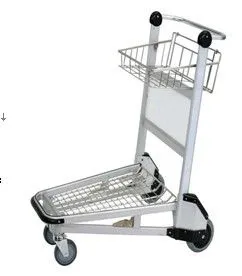 TSST-08 Airport Trolley 3 Wheels Airport Luggage Trolley 3 Wheels Portable Mobile Airport Trolley With Brake thumbnail-1