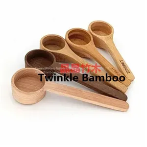 Bamboo Spoons,measure Bamboo Spoon,bamboo Wood Spoon for Coffee Bean thumbnail-1