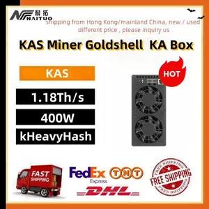 New Kas Miner Goldshell KA BOX 360GH 180w Blake3 Cryprocurrency Rig Mining Crypto Asic Miner thumbnail-1