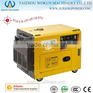 Factory Direct Sale!6KW Power Silent Cheap Portable Diesel Generator thumbnail-1