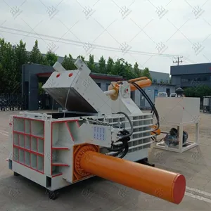 Heavy Duty Scrap Metal Baler for Copper Aluminum Steel Recycling With High Pressure System thumbnail-1