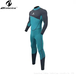 Scuba Diving Suit One Piece Waterwear Spine Protection Pad Stretchy Wetsuit Fullset thumbnail-4
