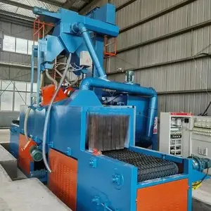 Maquina de Chorro Tipo Transportador de Alambre de Acero Shot Blasting Machine thumbnail-1