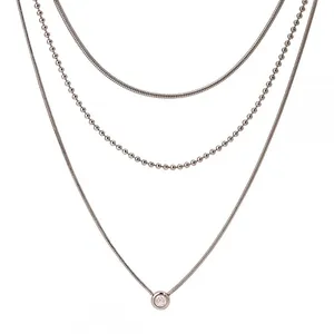 Medical Grade Stainless Steel Necklace For Healthcare Professionals With Hypoallergenic Properties thumbnail-1