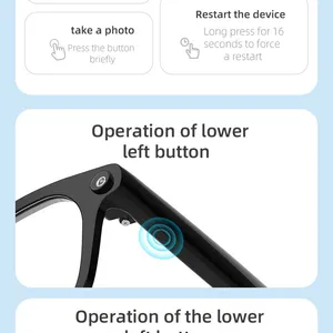 Smart Glasses Bluetooth Music Ai WiFi Translate Open-Ear Sport Fashion 800W thumbnail-4