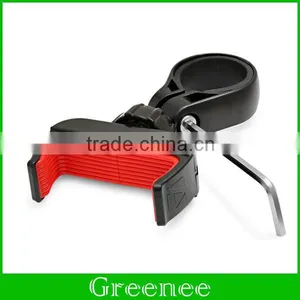 2016 Newest Black Bike Bicycle Phone Mount Holder For IPhone For Samsung Universal Phone PDA GPS Holder thumbnail-3