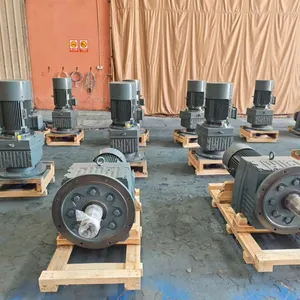 R87 Compact Inline Gear Motor Low Noise for Conveyor Equipment thumbnail-3
