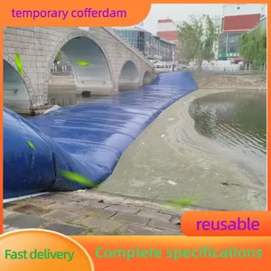 Foldable Soft Temporary Water Dam Easy Storage Mobile Water Blocking Barrier For Temporary Isolation thumbnail-4