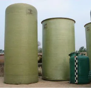 Outdoor UV Stabilized Fiberglass FRP Storage Tank Anti-UV Fiberglass Vessel for Open Air Chemical Storage thumbnail-5
