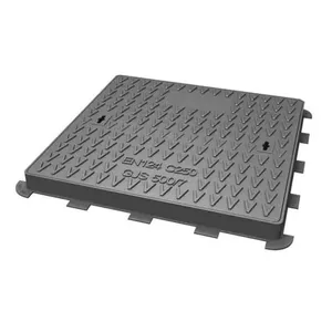 F900 Jingdong Brand D400 Cast Iron Ductile Iron Manhole Cover Black Durable Road Drainage Hot Sale Low Price thumbnail-5