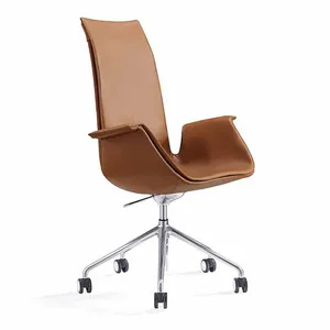 FK High Back Chair Office Task Desk Chair Humanscale Leather Executive Office Chair thumbnail-3