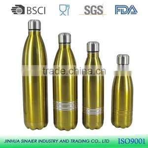 0.35L/0.5L/0.75L/1L BSCI Approval Vacuum Double Stainless Steel Hot Sale Water Bottle thumbnail-6