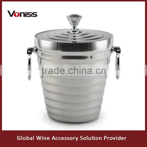 Classics Stainless Steel Ice Bucket 1L 2L Double Wall Ice Bucket thumbnail-1