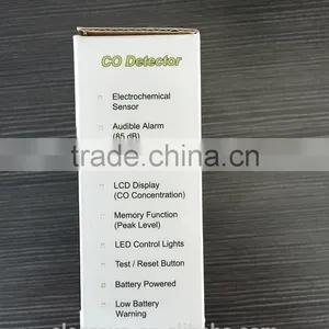 EN50291 Passed Carbon Monoxide Detector/CO Detector/CO Sensor Alarm thumbnail-4