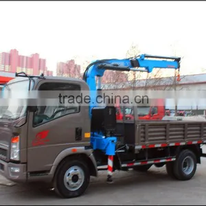 Howo 4*2 10T Ton Truck Mounted Crane for Sale SQ200ZB4 thumbnail-4
