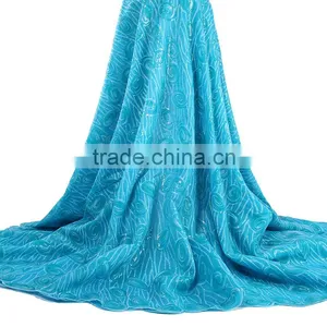 Mitaloo MOG0187 Good Quality Silk Lace African Double Organza Lace Swiss Organza Lace thumbnail-1