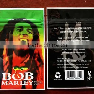 Bob Marley Herbal Potpourri Smoking Bag Blend With Heat Sealed/Aluminum Foil Bag thumbnail-1