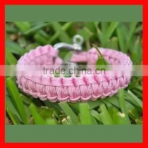 Fashion 2 Color Gold Clasp Cheap Paracord Bracelet thumbnail-4