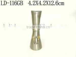 Promotion Lovely Pewter-plated Alloy Vase thumbnail-1