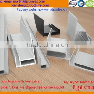 6063 T5 Anodizing Aluminium Extrusion Profile for Solar Frames and Solar Panels thumbnail-1