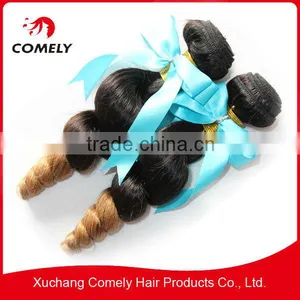 Wholesale Brazilian Ombre Hair Brazilian Loose Wave Brazilian Virgin Hair Extensions thumbnail-1
