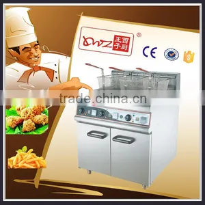 2016 Best Selling Electric Double Tank Deep Fryers With Ce Certification in China thumbnail-1