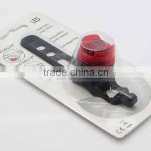 11cm Silicone Band 5 Color Option Transparent Shell Silicone Bicycle Light thumbnail-6