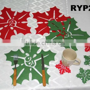 RYP2822 Set of 8pcs X'MAS Placemats thumbnail-1
