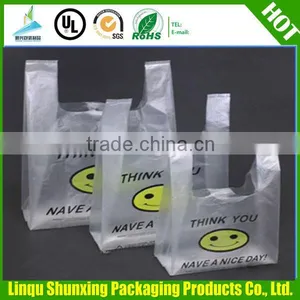 Christmas Supermarket HDPE T-shirt Shopping Bags / Vest Handles thumbnail-5