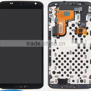Original LCD Digitizer Assembly for Motorola Nexus 6 XT1100 With Frame Quality Choice thumbnail-1