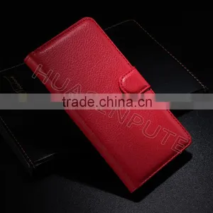 Luxury Lichee Kunstleder Flip Leather Phone Cover for Wiko Highway thumbnail-1