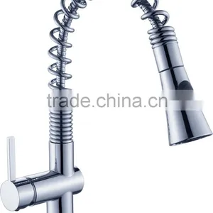 Pull Out of Brass Kitchen Tap thumbnail-1