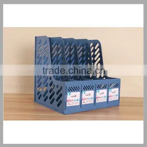 Foldable Document Shelf Cubbyhole Magazines Rack Desk Organizer File Holder thumbnail-6