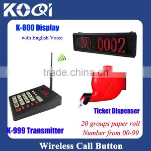 Queue Management System Machine With Calling System thumbnail-1