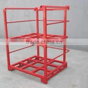 Factory Tire Rack Metal Logistic Storage Stacking Shelf thumbnail-1