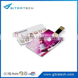 Business Card USB Flash Drive Credit USB Card With Full Color Printing Wedding Gifts Quality Choice thumbnail-4