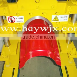 Automatic Colored Steel Ridge Cap Roll Forming Machine thumbnail-2
