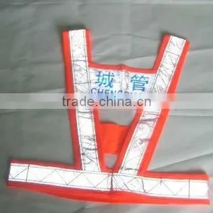 Waterproof Reflective Workwear Polyester Red High Visibility Vest thumbnail-6