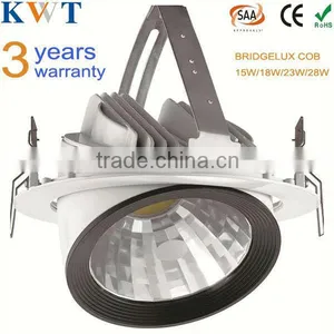3 Years Warranty 15w/18w/23w/28W LED Rotatable DownLight thumbnail-1