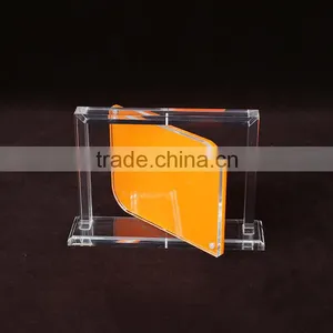 High Quality Clear Square Double Sided Acrylic Photo Frame With Magnets thumbnail-3