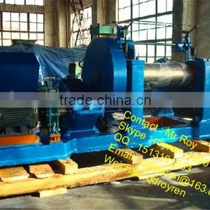 GOLDEN SUPPLIER Waste Tire Recycling Rubber Cracker Machine ce Certification Double-roller Tire Rubber Crusher thumbnail-2
