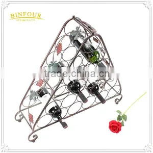 Custom Metal Bar Cabinets Industrial Wine Rack Cabinets for Home Deco thumbnail-1