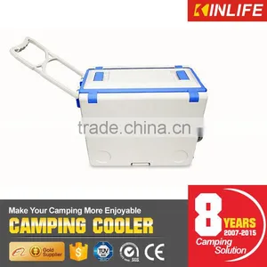 Portable Camping Ice Cooler Box With Fold-able Desk And Table Quality Choice thumbnail-4