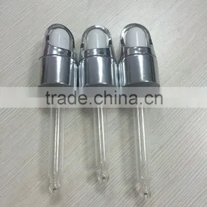 Silver Aluminum Dropper for Essential Oil Bottles thumbnail-1