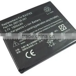 RX3700 PDA BATTERY FOR IPAQ HX2190, IPAQ HX2408, IPAQ HX2490, IPAQ Hx2495, IPAQ HX2755, IPAQ HX2790, IPAQ Hx2795, IPAQ RX3100 thumbnail-1