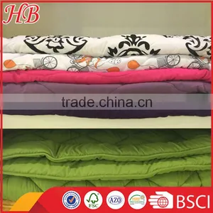 2016 Fashion Design ,100% Polyester King Size High Quality Service, Strict Inspection Different Style Plain Stitching Quilt thumbnail-2