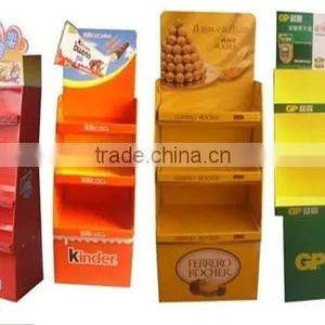 Floor Paper Point Of Sale Display , Point Of Sale Display For Foods thumbnail-1