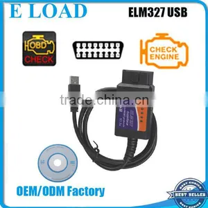 OBD/OBDII Scanner ELM 327 Car Diagnostic Interface Scan Tool Elm327 Usb thumbnail-1